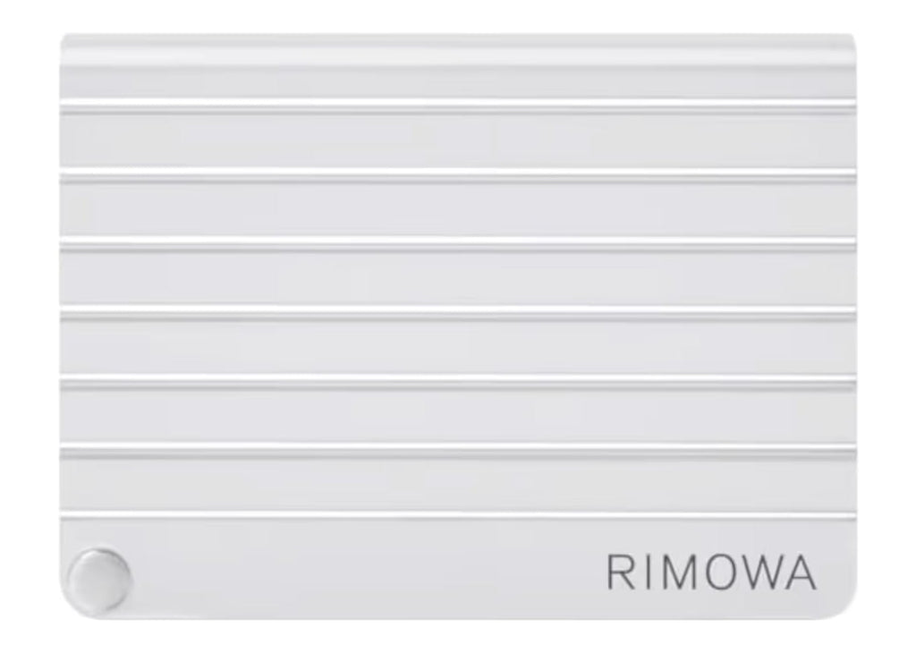 Rimowa Aluminum Card Holder Silver