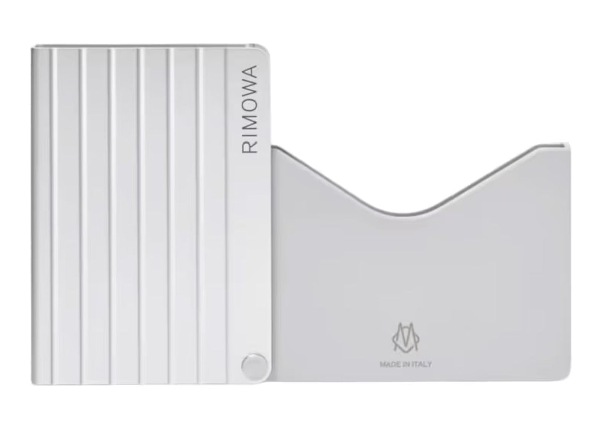 Rimowa Aluminum Card Holder Silver