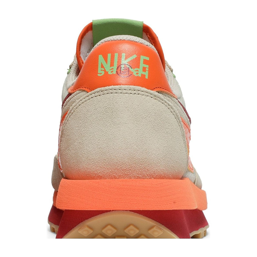 sacai x Clot x Nike LDWaffle Net Orange Blaze