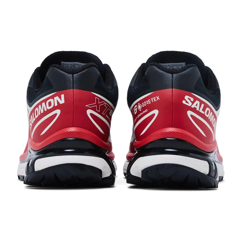 Salomon XT-6 Gore-Tex Black Flame Scarlet