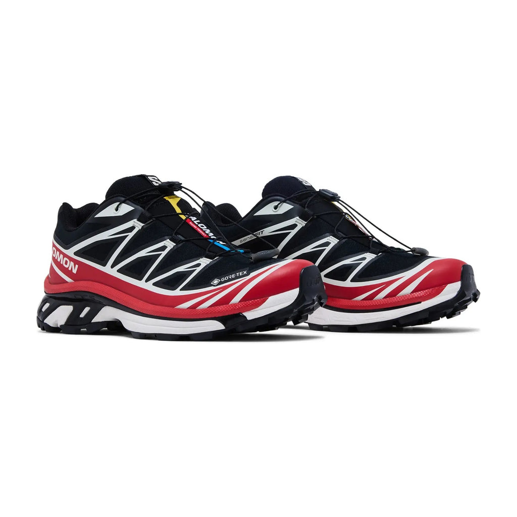 Salomon XT-6 Gore-Tex Black Flame Scarlet