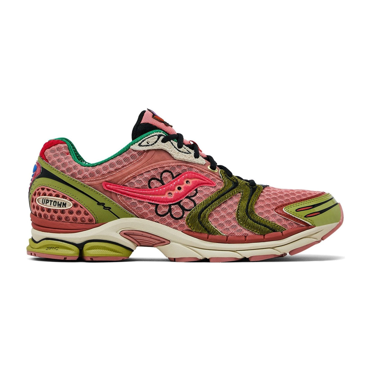 Saucony Pro Grid Triumph 4 Jae Tips Flowers Pack Peach