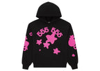 Sp 5 der Angel Number Beluga Hoodie Black