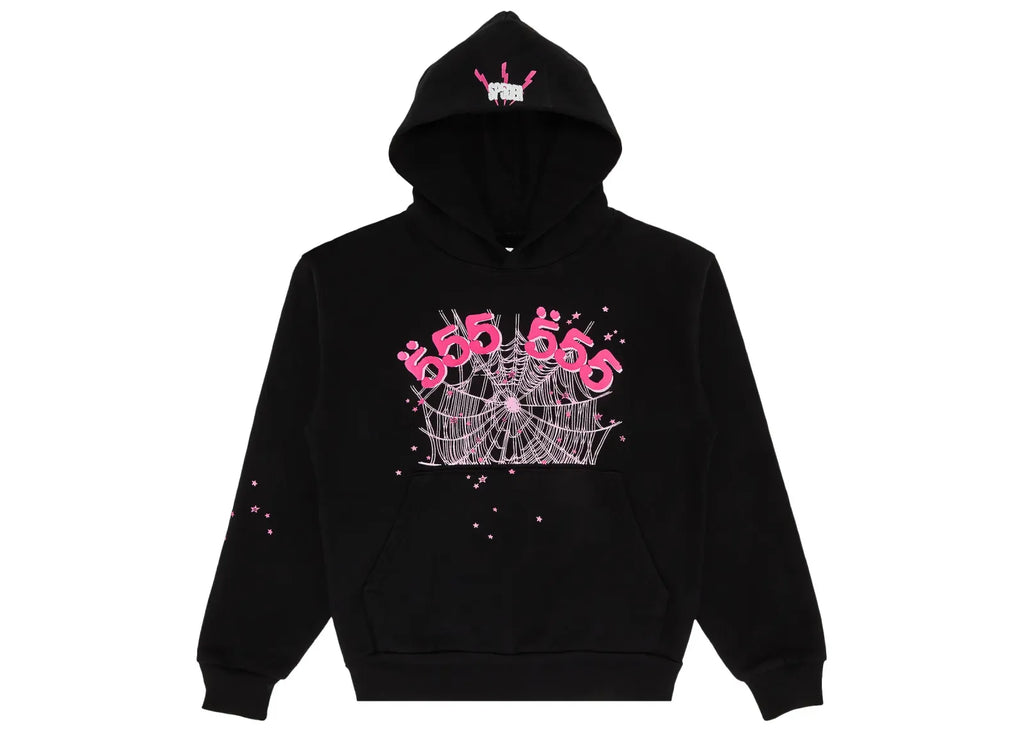 Sp 5 der Angel Number Hoodie Black