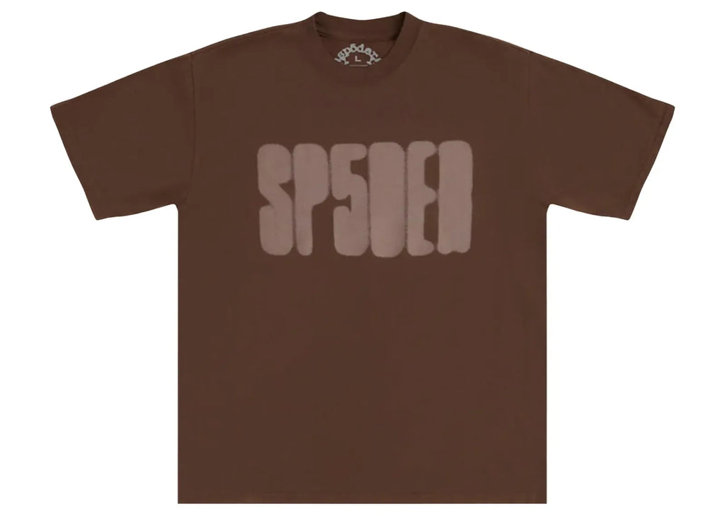 Sp 5 der Focused Logo Tee Brown