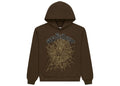 Sp 5 der Og Web Rhinestone Hoodie Brown