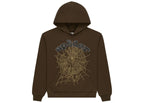 Sp 5 der Og Web Rhinestone Hoodie Brown