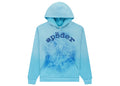 Sp 5 der OG Web V 2 Spray Hoodie Light Blue