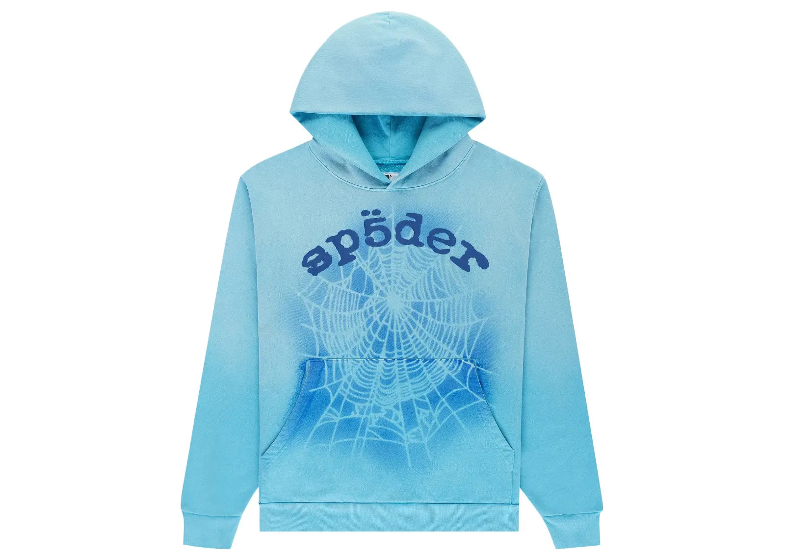 Sp 5 der OG Web V 2 Spray Hoodie Light Blue