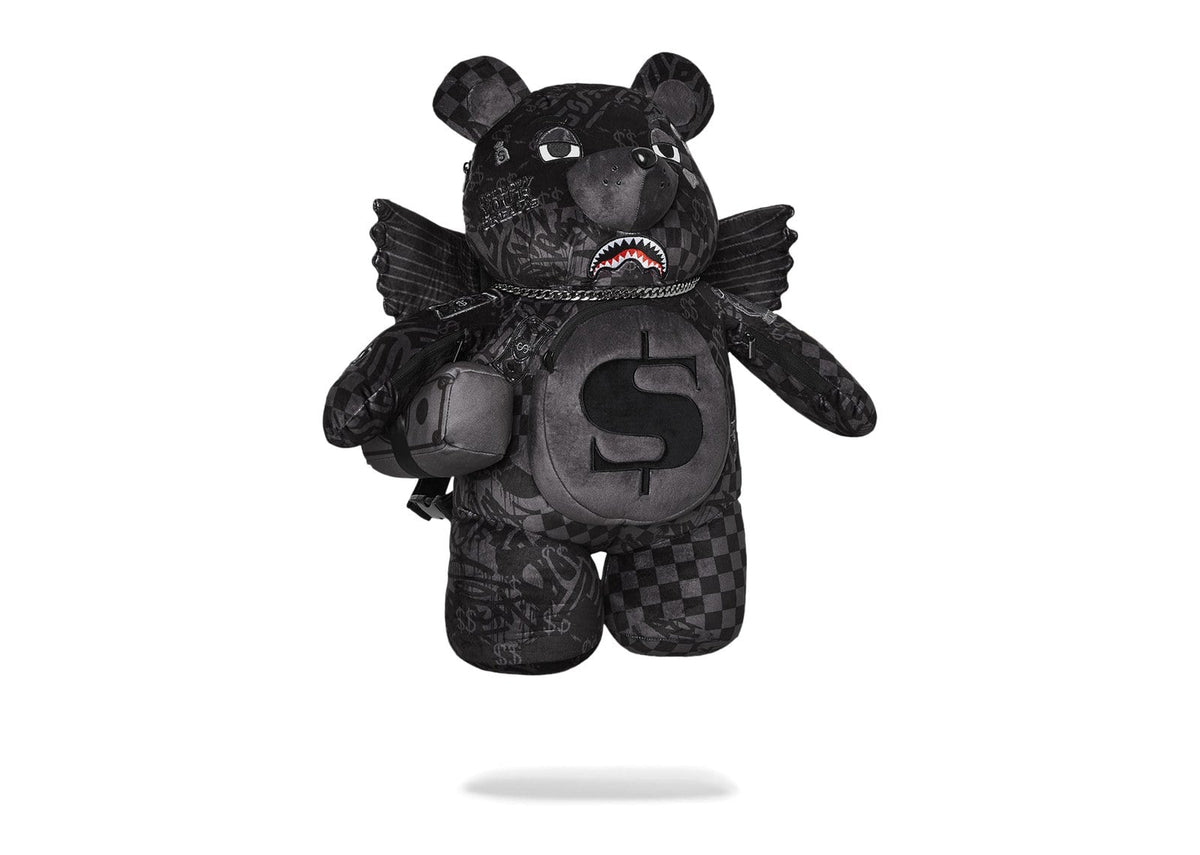Sprayground 3 AM Check Teddy Bear