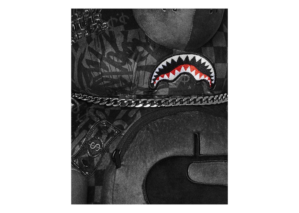 Sprayground 3 AM Check Teddy Bear