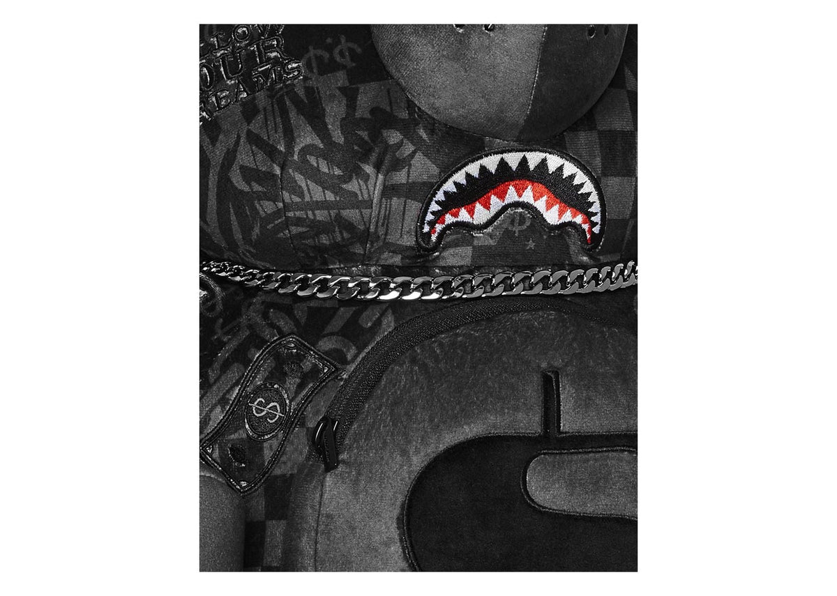 Sprayground 3 AM Check Teddy Bear
