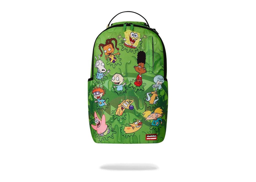 Sprayground 90 s Nick Slime Drip DLXR Backpack
