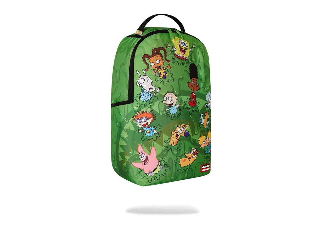 Sprayground 90 s Nick Slime Drip DLXR Backpack