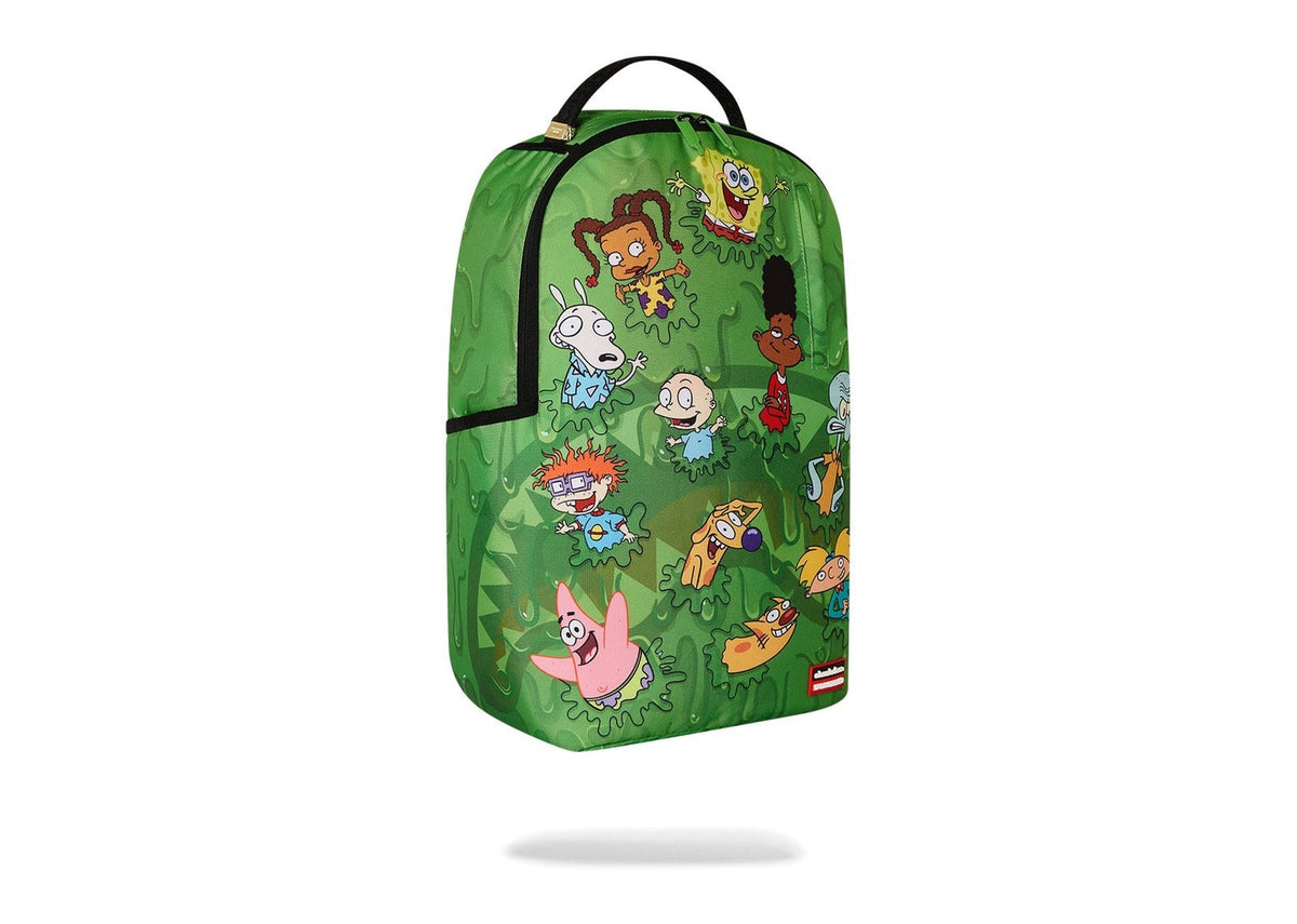 Sprayground 90 s Nick Slime Drip DLXR Backpack