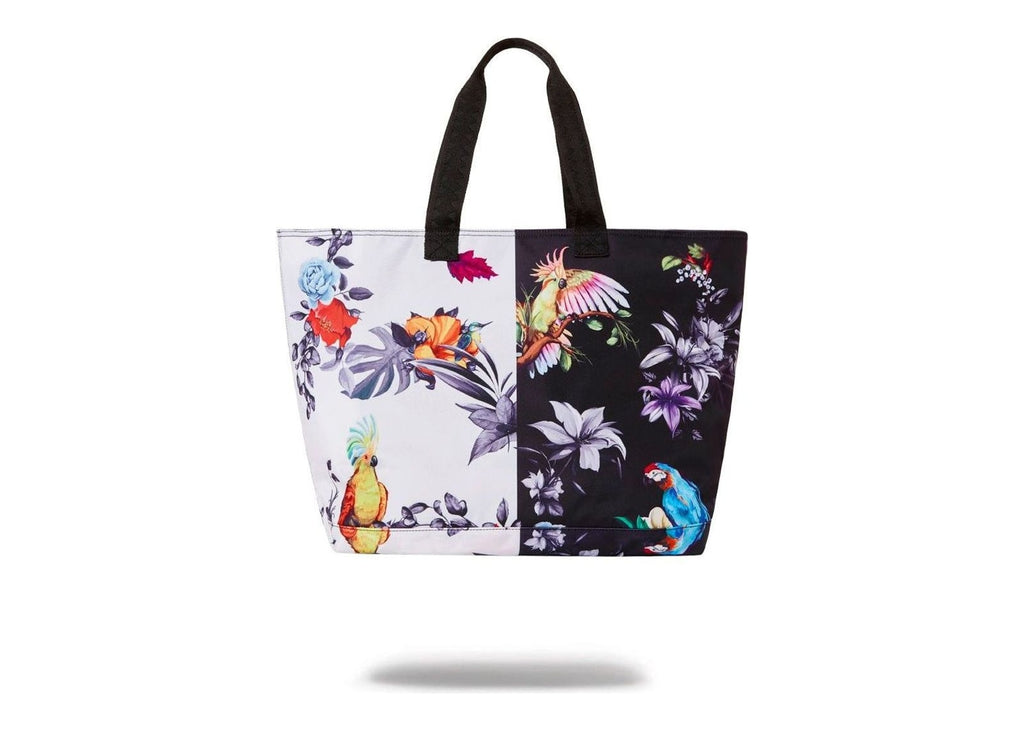 Sprayground Aviary Beach Tote White