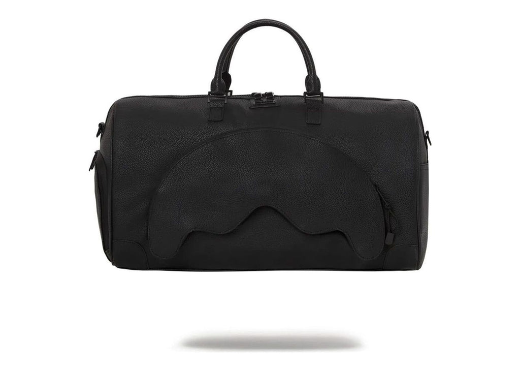 Sprayground Black PVC Sharkpocket Duffle Black