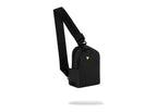 Sprayground Blacked Out Embossed Gold Tooth Backpack Sling