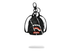 Sprayground Center Rip Revealing Gray Check Backpack Keychain