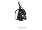 Sprayground Center Rip Revealing Gray Check Backpack Keychain