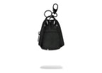 Sprayground Center Rip Revealing Gray Check Backpack Keychain
