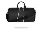Sprayground Center Rip Revealing Gray Check Mini Duffle Grey