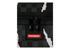 Sprayground Center Rip Revealing Gray Check Mini Duffle Grey