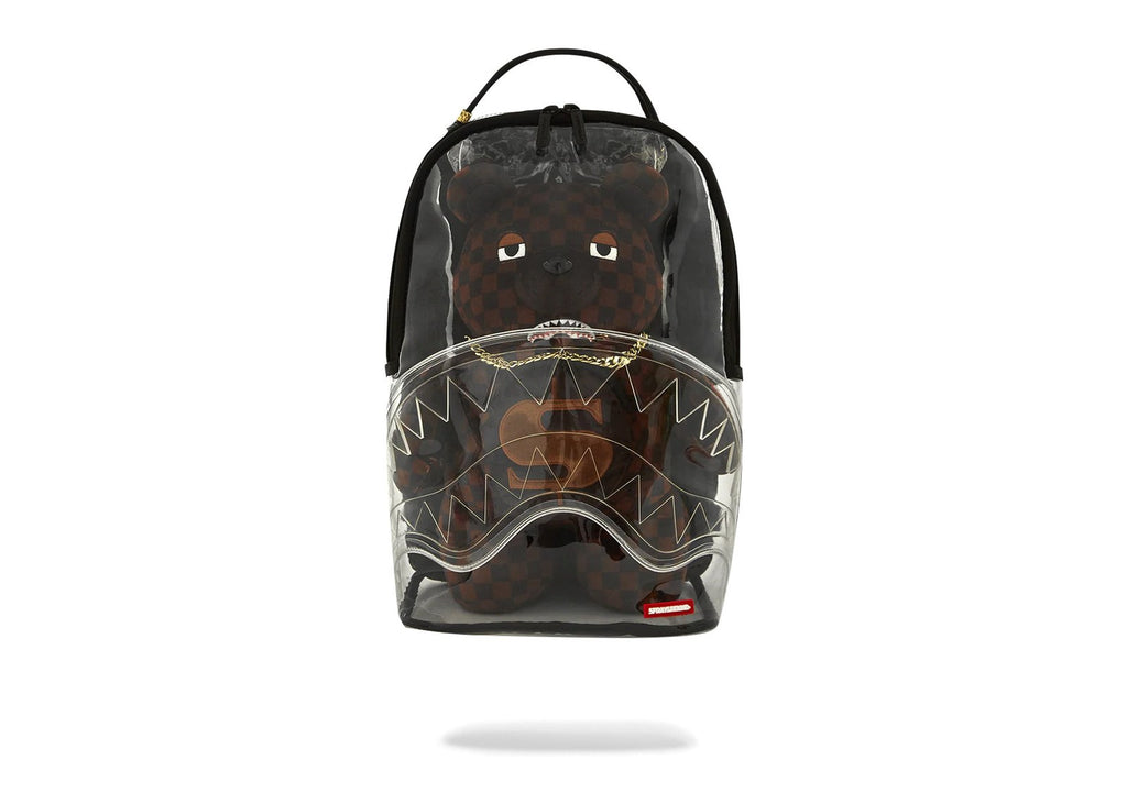 Sprayground Clear Bear DLX Backpack