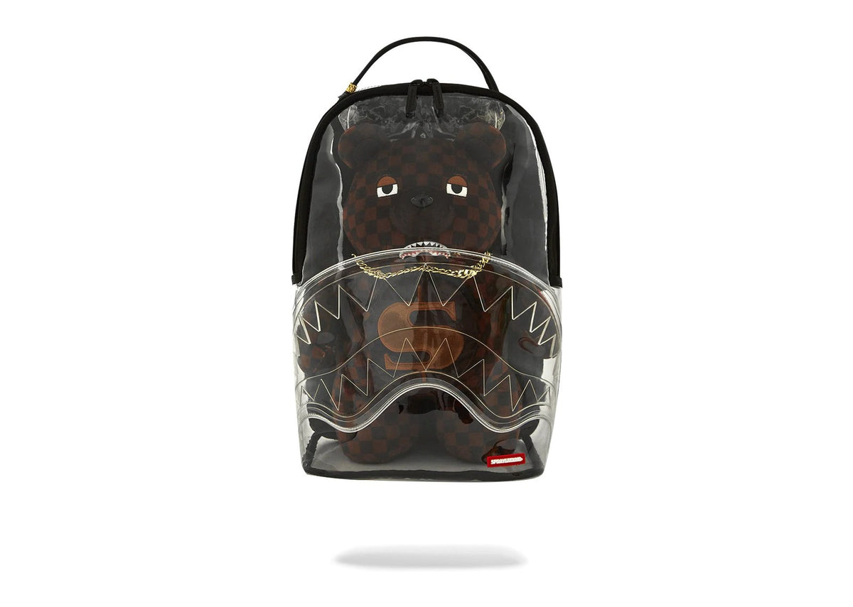 Sprayground Clear Bear DLX Backpack
