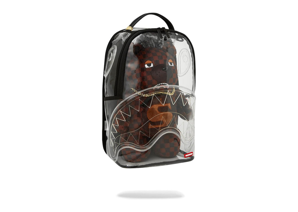 Sprayground Clear Bear DLX Backpack