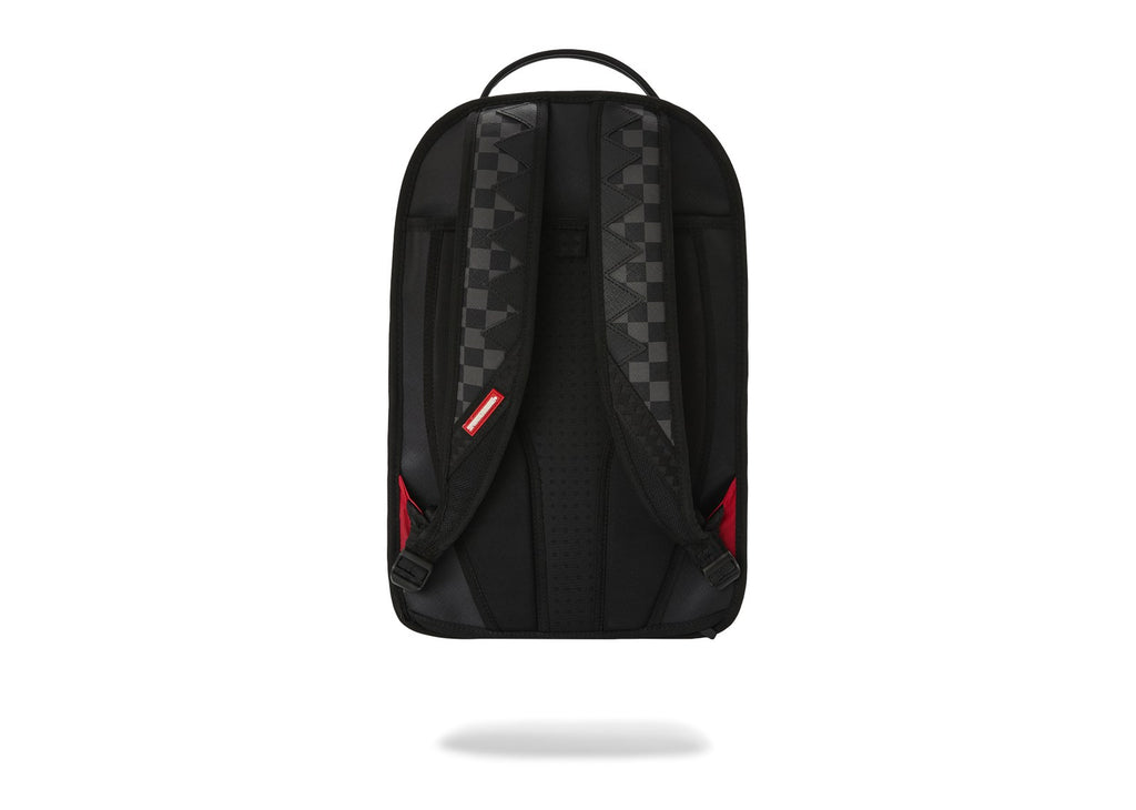 Sprayground Clear DLX Backpack Checked Out (Gray Black Check)