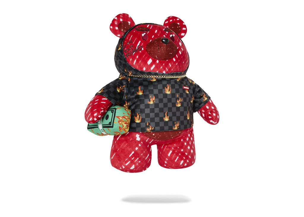 Sprayground Diablo Scribble Fire Moneybear Backpack