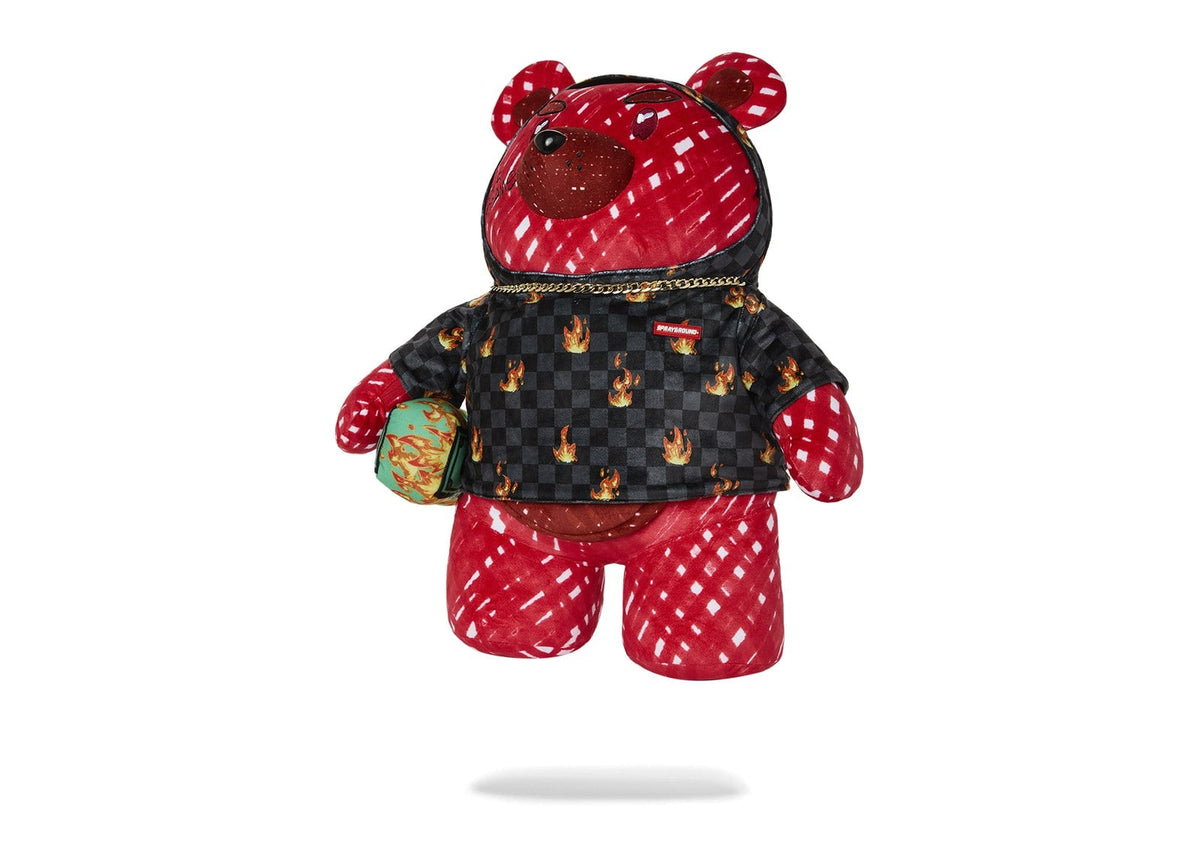 Sprayground Diablo Scribble Fire Moneybear Backpack