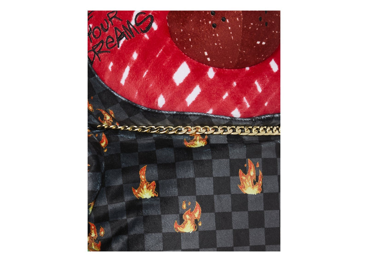 Sprayground Diablo Scribble Fire Moneybear Backpack