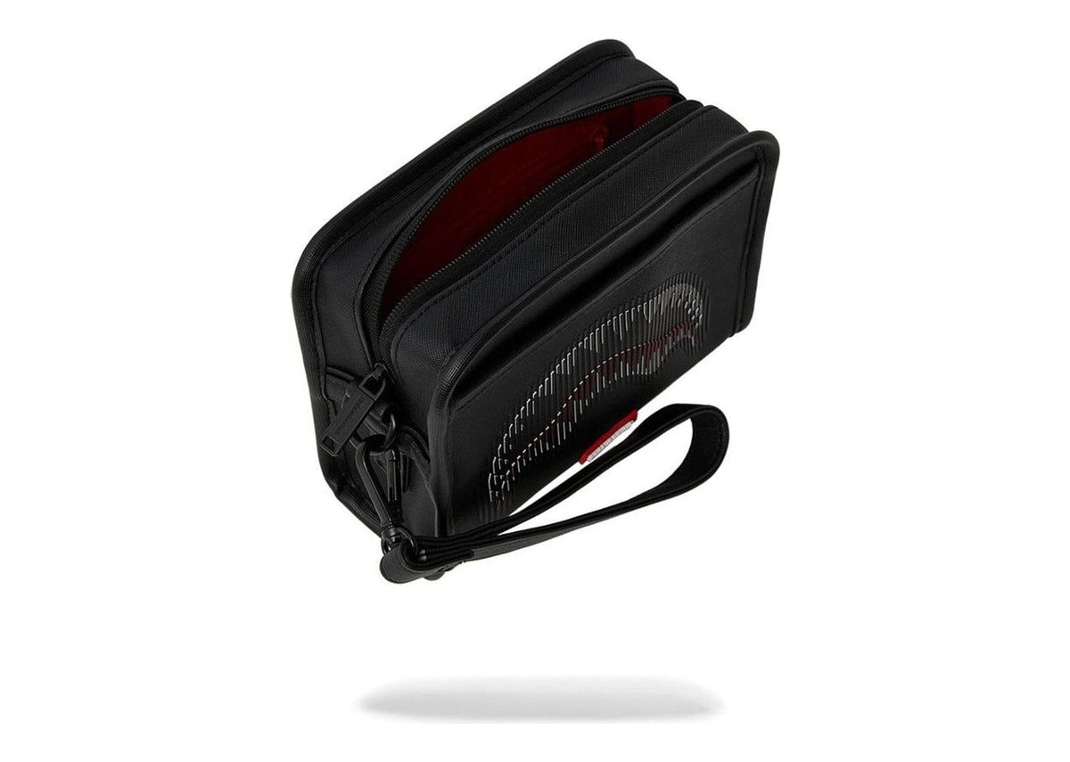 Sprayground Disappearing Shark Handbag Black