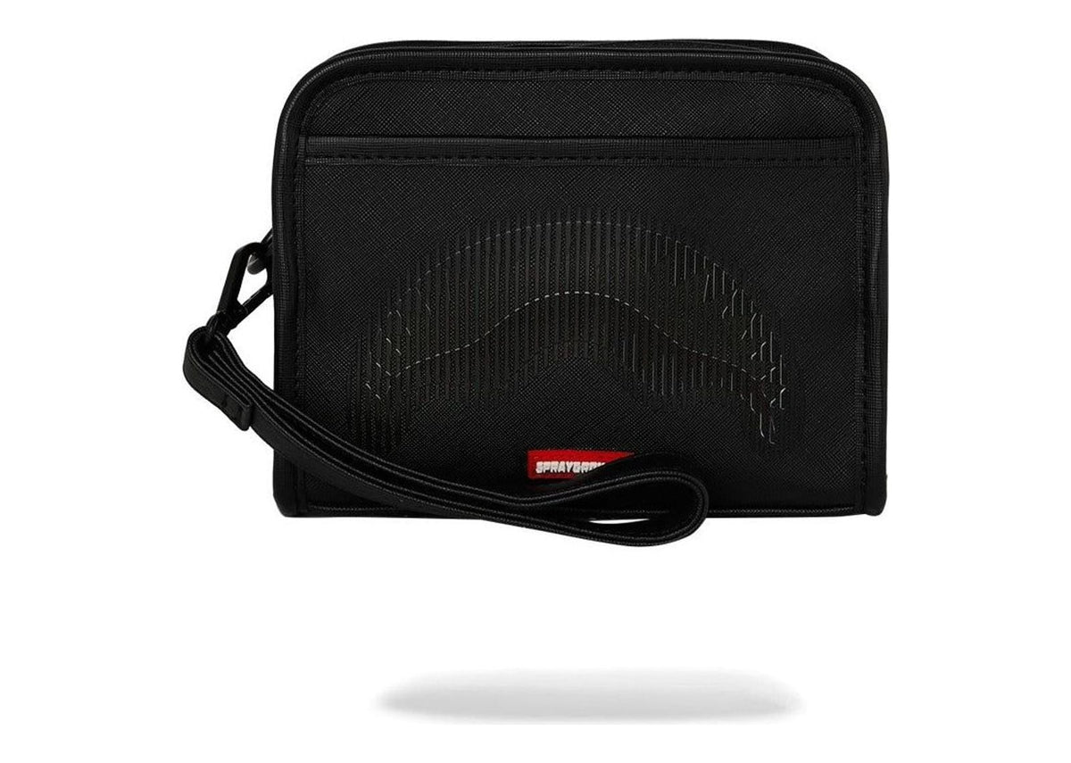 Sprayground Disappearing Shark Handbag Black