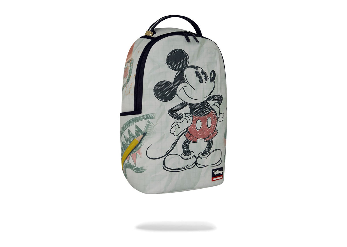 Sprayground Disney Mickey Sketch Backpack