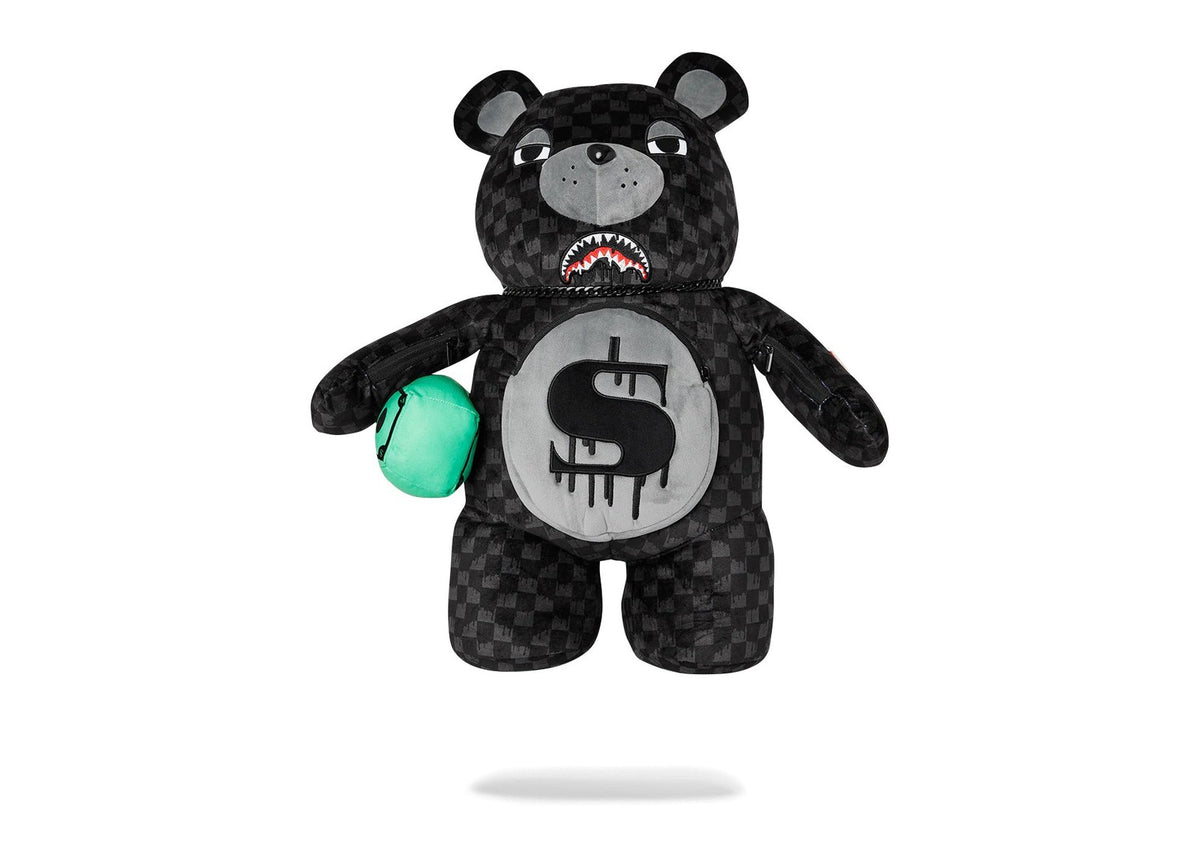 Sprayground Dripping Sharks in Paris Moneybear Teddy Bear