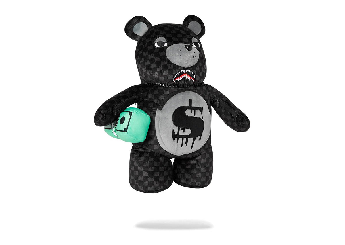 Sprayground Dripping Sharks in Paris Moneybear Teddy Bear