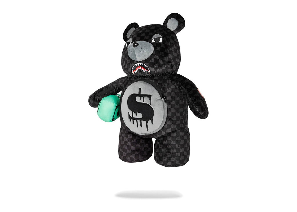 Sprayground Dripping Sharks in Paris Moneybear Teddy Bear