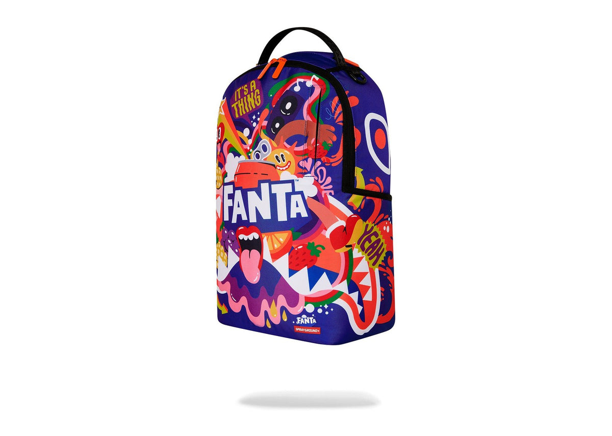 Sprayground Fanta Allover DLXR Backpack