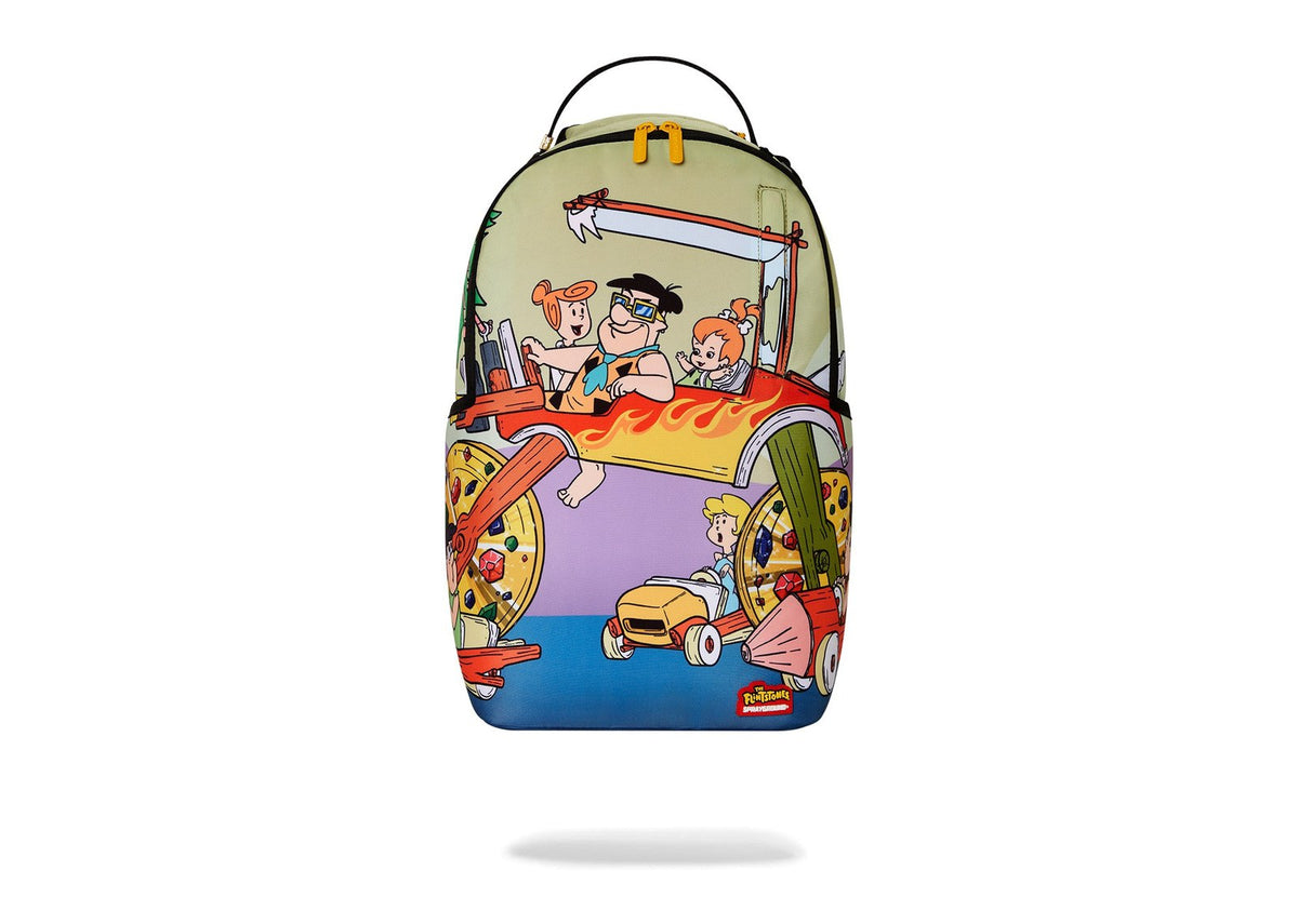 Sprayground Flinstones Blinged Out Car DLXR Backpack