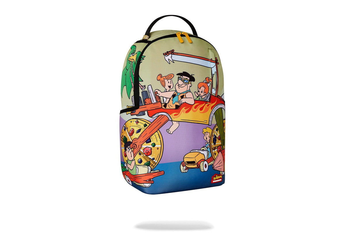 Sprayground Flinstones Blinged Out Car DLXR Backpack