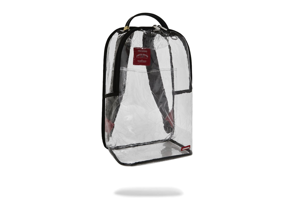 Sprayground Fully Clear Embossed Boss Backpack