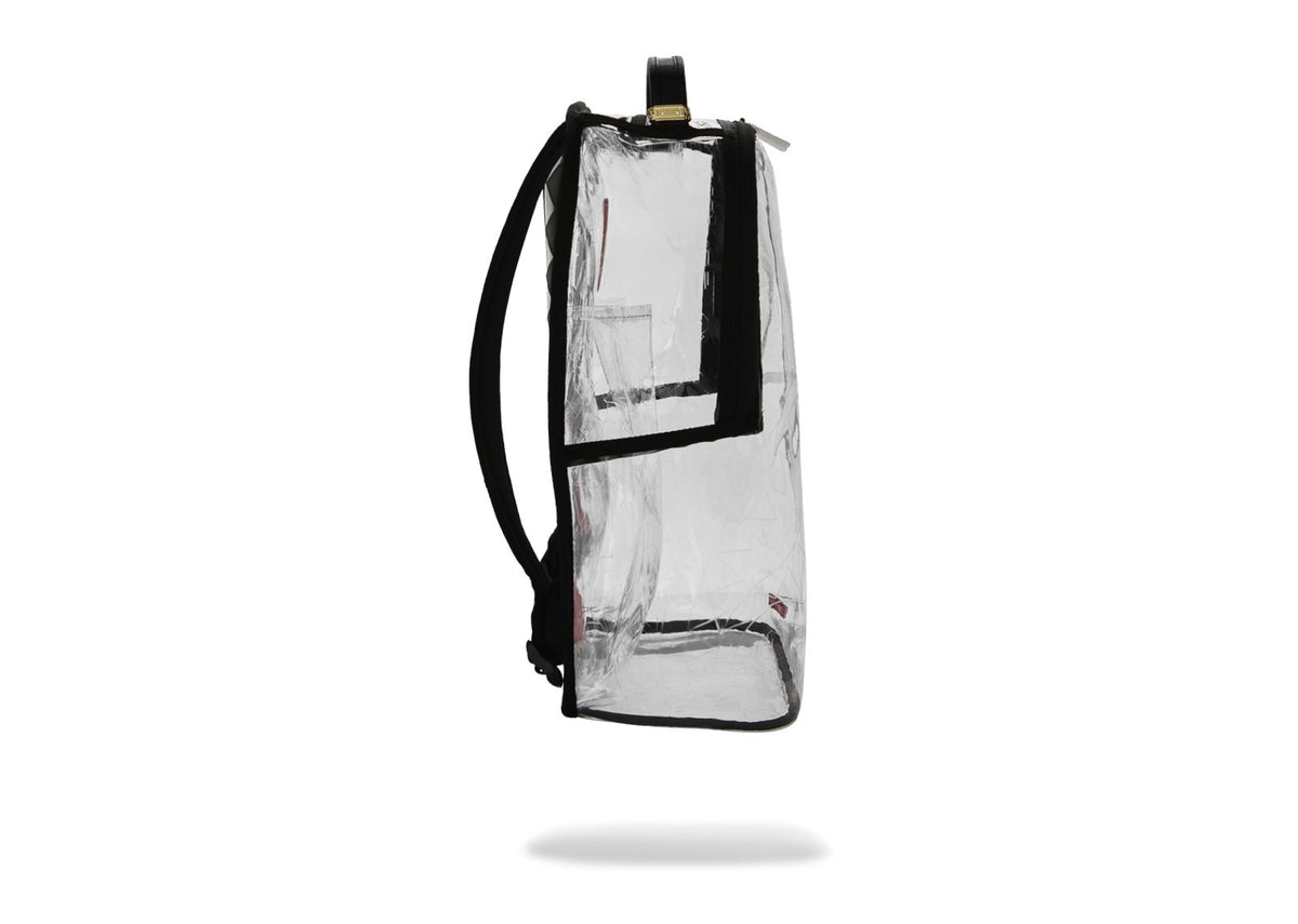 Sprayground Fully Clear Embossed Boss Backpack