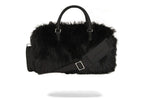 Sprayground Fur Cray Black Mini Duffle Black
