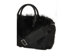 Sprayground Fur Cray Black Mini Duffle Black