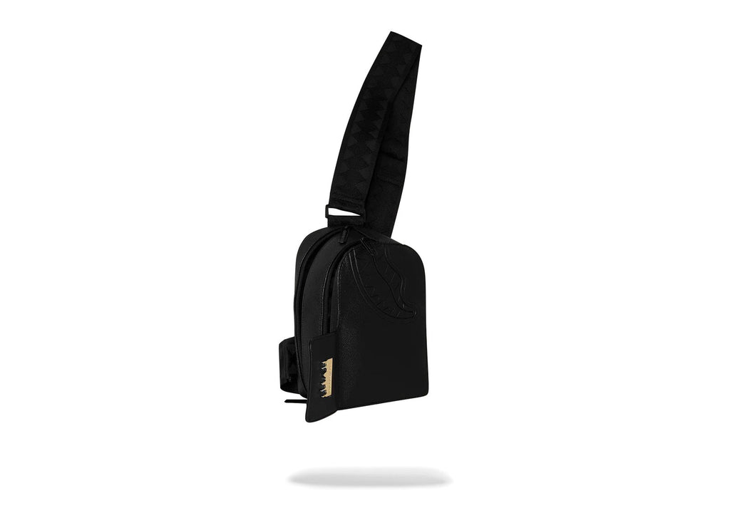 Sprayground Gold Brick Lux Backpack Sling