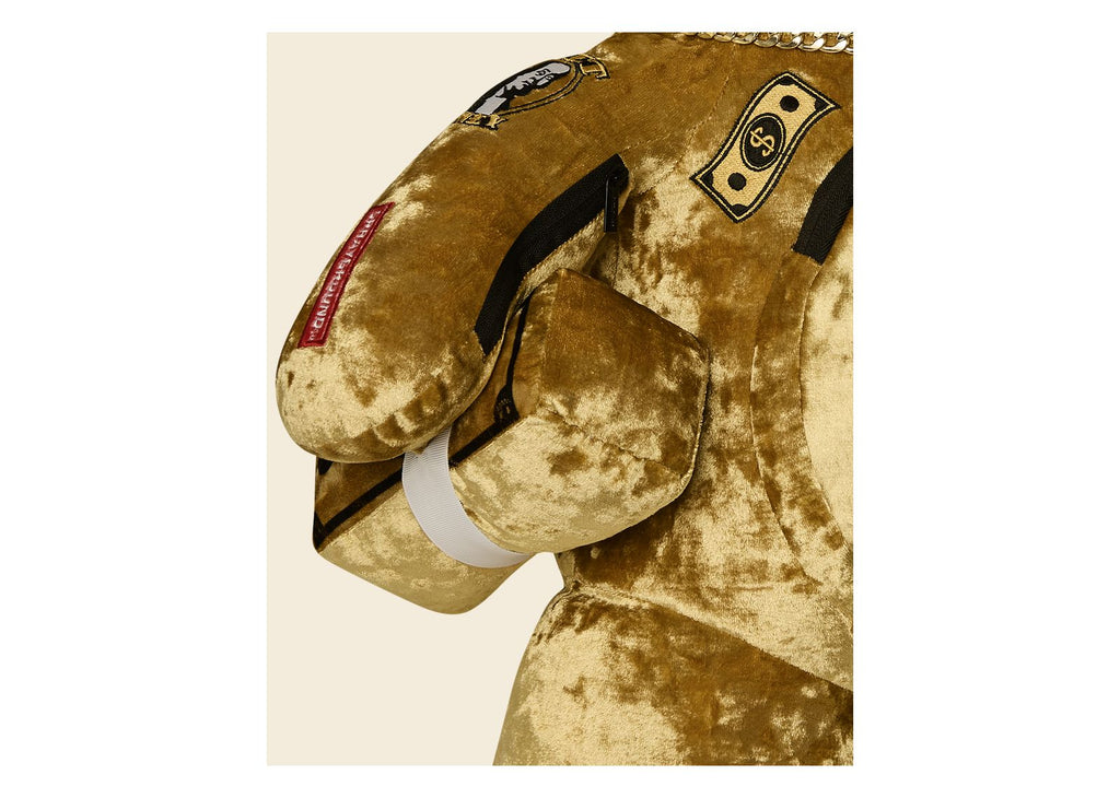 Sprayground Golden Dynasty Moneybear Backpack