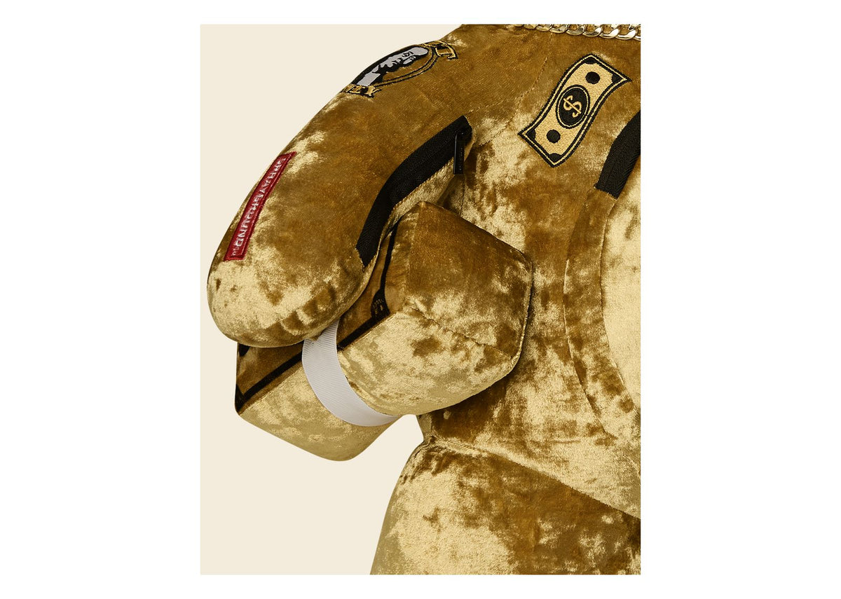 Sprayground Golden Dynasty Moneybear Backpack